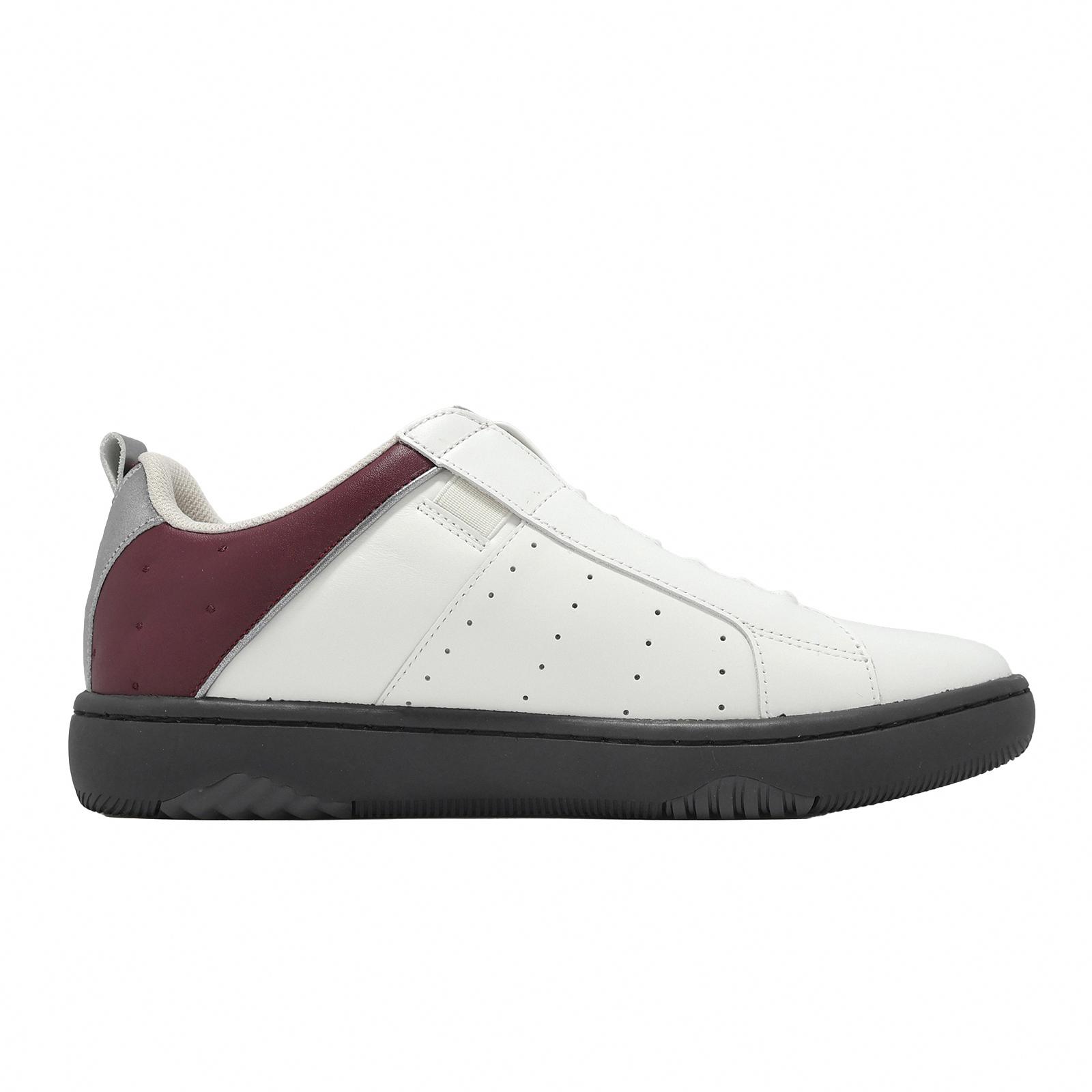 Royal Elastics Icon 2.0 White Dark Red Silver Men Casual Slip On